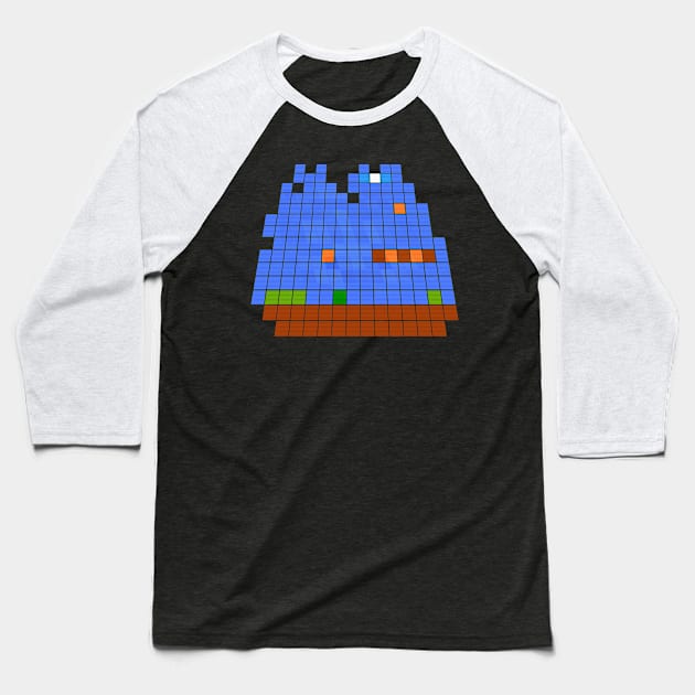 Iconic Pixels SMB Baseball T-Shirt by Kritter